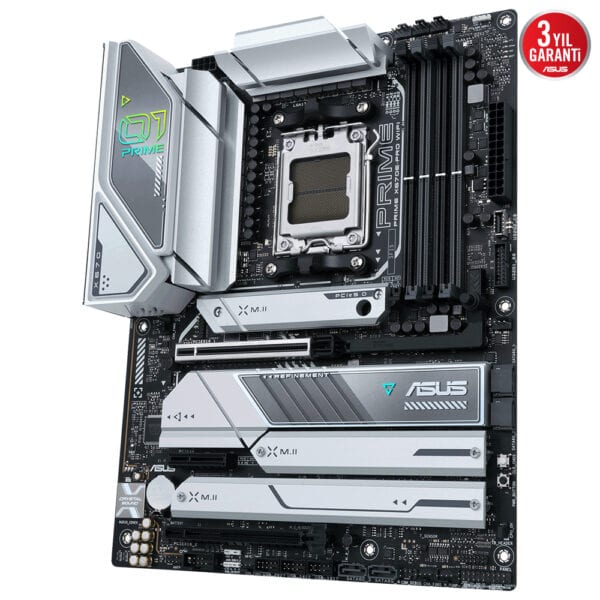 Asus Prime X670e Pro Wifi Soket Am5 6400mhzoc Ddr5 Dp Hdmi Aura Rgb Atx Anakart 3