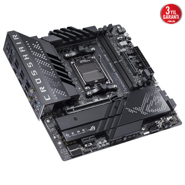 Asus Rog Crosshair X670e Gene Soket Am5 6400mhzoc Ddr5 Thunderbolt Wifi Aura Rgb Matx Anakart 5
