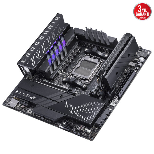 Asus Rog Crosshair X670e Gene Soket Am5 6400mhzoc Ddr5 Thunderbolt Wifi Aura Rgb Matx Anakart 7