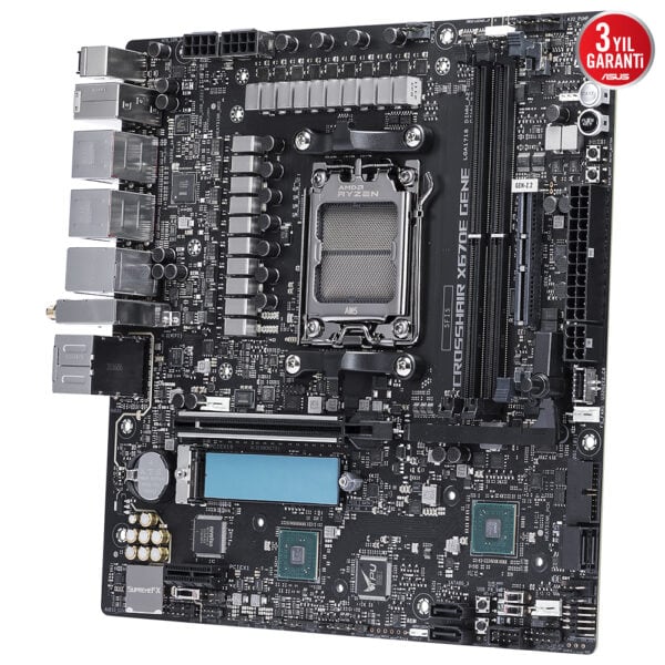 Asus Rog Crosshair X670e Gene Soket Am5 6400mhzoc Ddr5 Thunderbolt Wifi Aura Rgb Matx Anakart 8