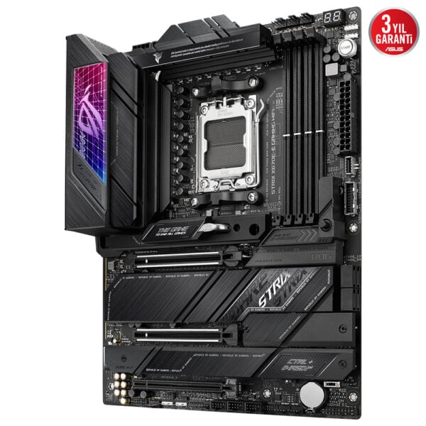 Asus Rog Strix X670e E Gaming Wifi Soket Am5 6400mhzoc Ddr5 Dp Hdmi Aura Rgb 2