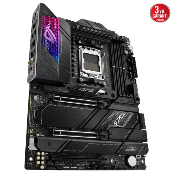 Asus Rog Strix X670e E Gaming Wifi Soket Am5 6400mhzoc Ddr5 Dp Hdmi Aura Rgb 3
