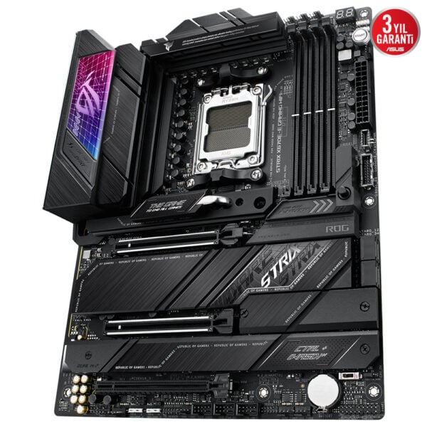 Asus Rog Strix X670e E Gaming Wifi Soket Am5 6400mhzoc Ddr5 Dp Hdmi Aura Rgb 4