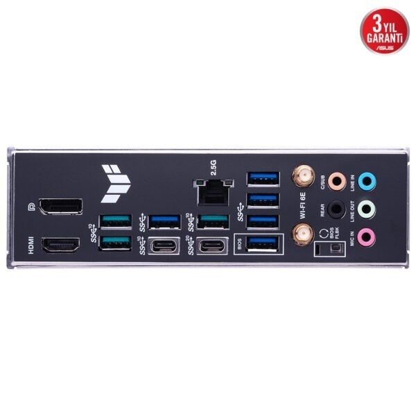 Asus Tuf Gaming X670e Plus Wifi Soket Am5 6400mhzoc Ddr5 Dp Hdmi Aura Rgb Atx Anakart 13