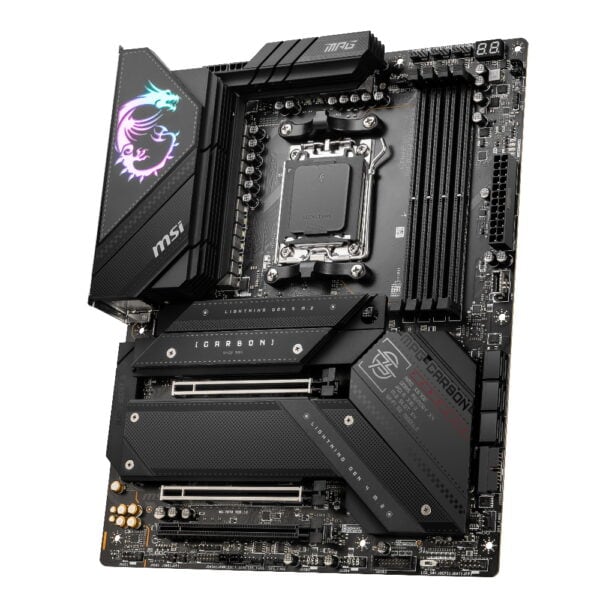 Msi Mpg X670e Carbon Wifi Soket Am5 Ddr5 Hdmi Dp Rgb Atx Anakart 3