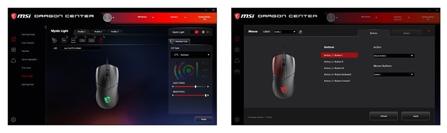 MSI CLUTCH GM41 Mouse a11