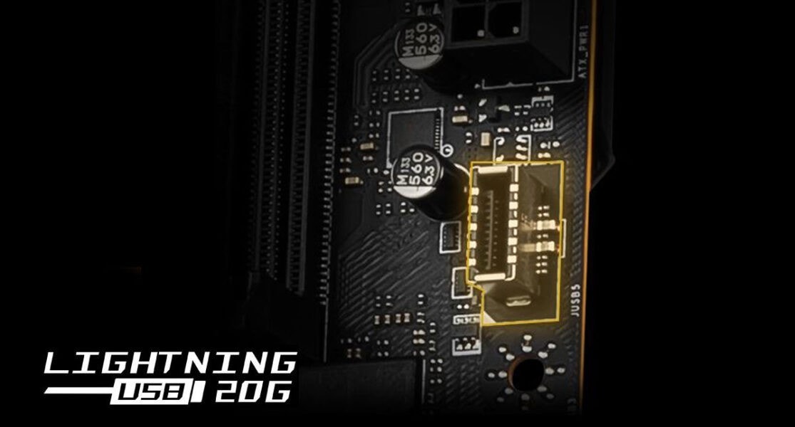 MSI MEG Z690I UNIFY FRONT LIGHTNING USB 20G