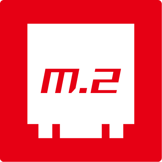 Triple M.2 Connectors