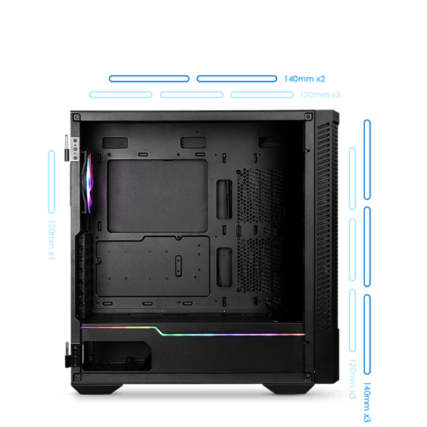 MSI Mpg Velox 100P Airflow Kasa a14