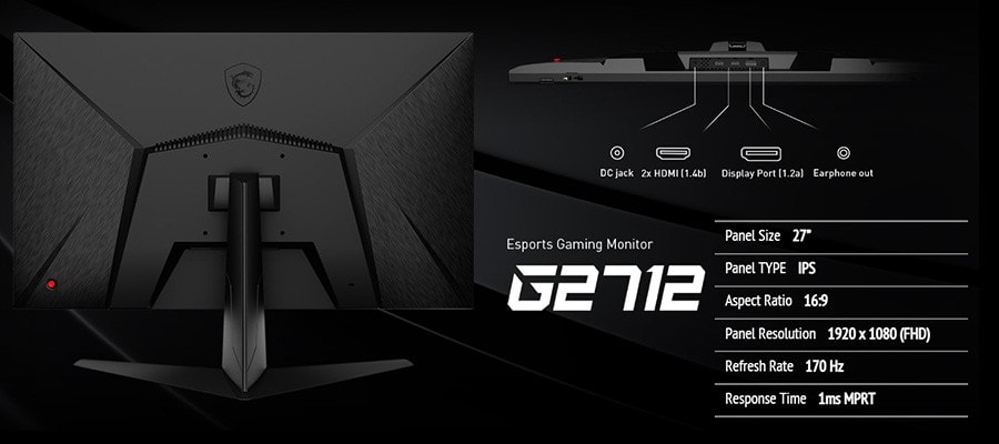 MSI OPTIX G2712 Monitör a13