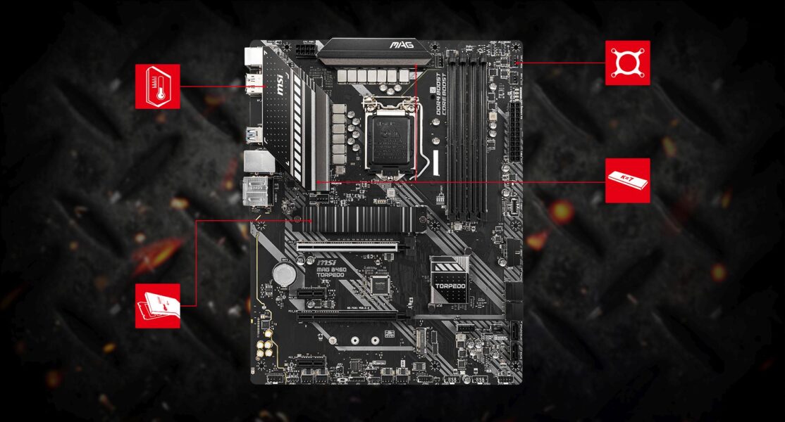 MSI MAG B460 TORPEDO THERMAL overview