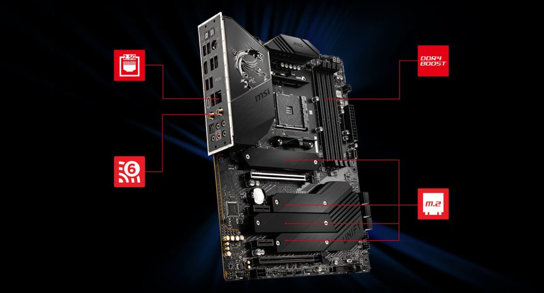 MSI MEG B550 UNIFY LIGHTNING overview