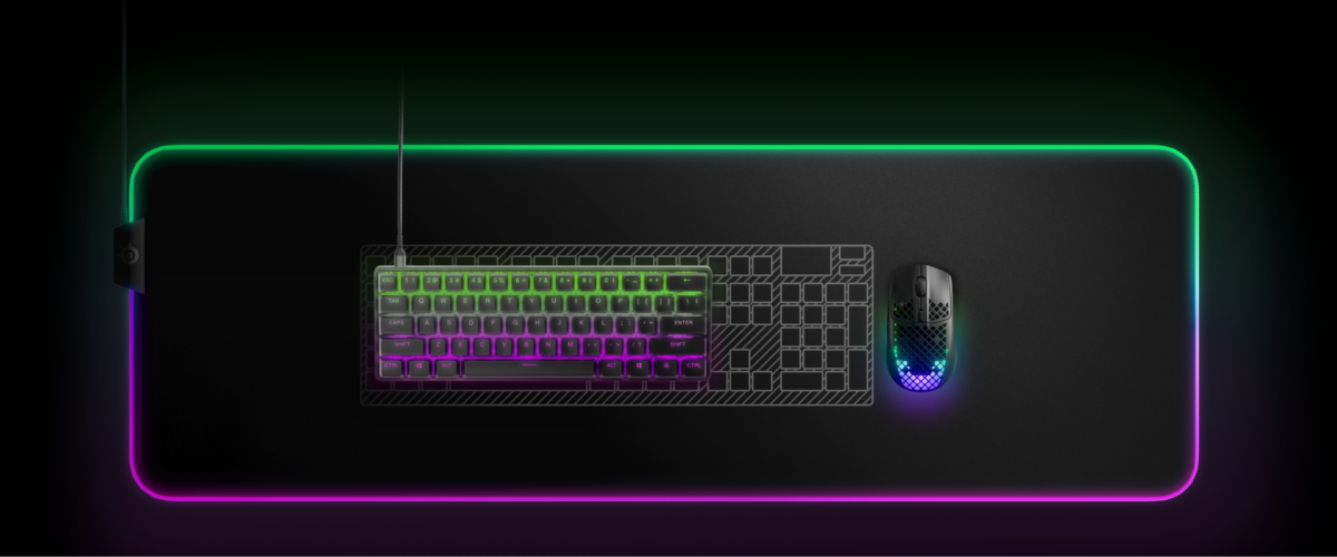 SteelSeries Apex Pro Mini İngilizce RGB Gaming Klavye – 11 KAT DAHA HIZLI TEPKİ 10 KAT DAHA HIZLI HAREKETE GEÇME 2 KAT DAHA DAYANIKLI