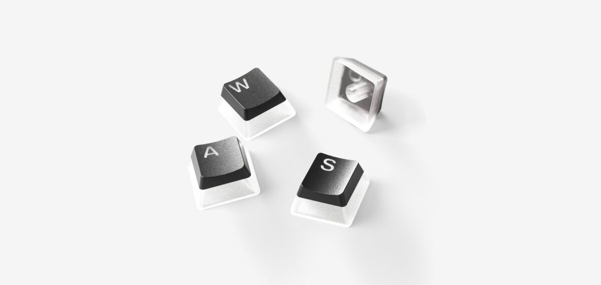 SteelSeries PrismCaps Beyaz Çift Taraflı Tuş Seti (SSK60219)