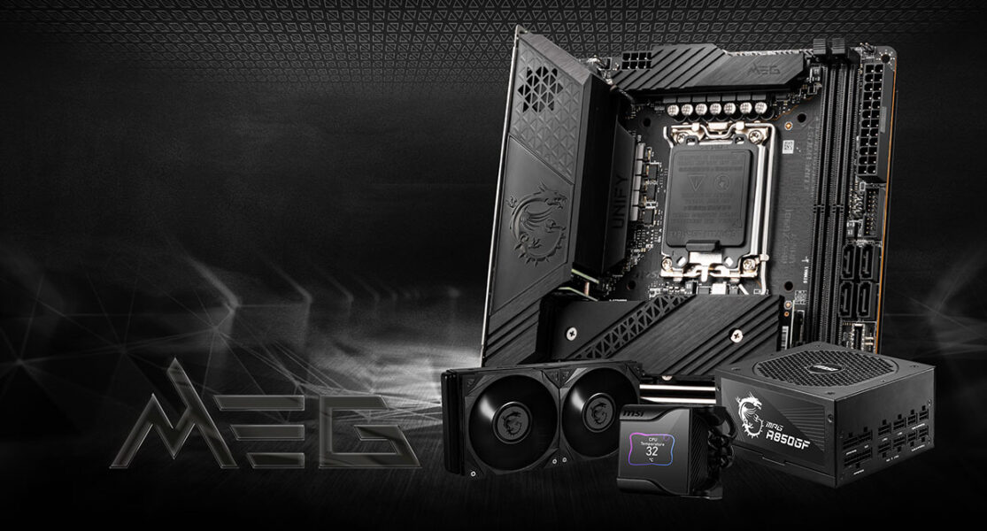 MSI MEG Z690I UNIFY & MEG PROSPECT & MEG CORELIQUID S360 & MPG A850GF