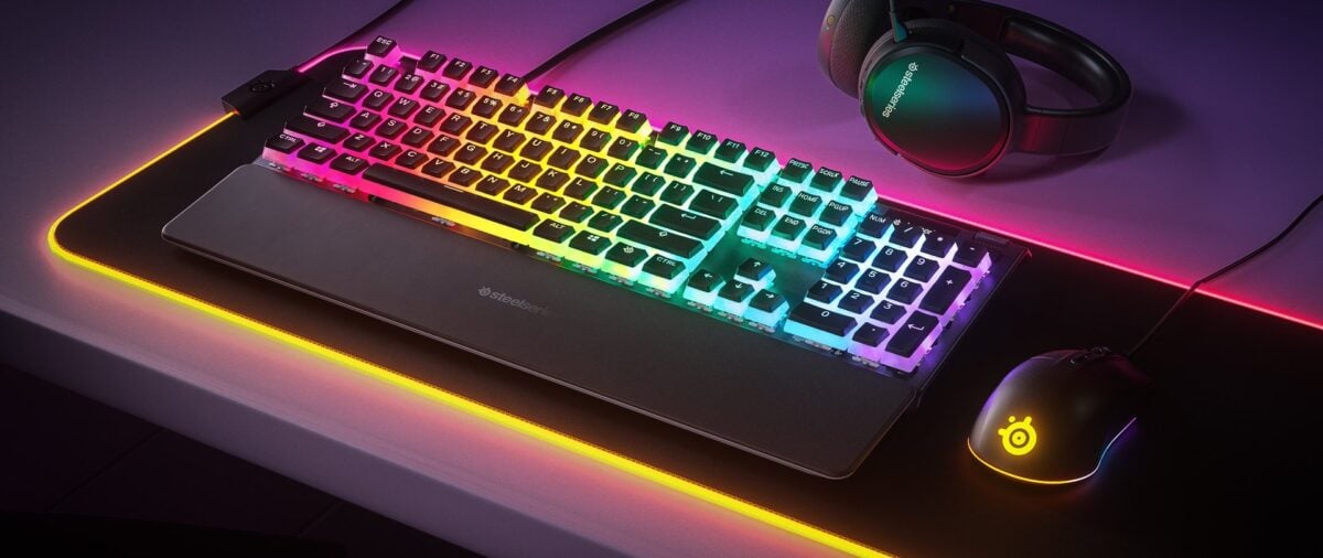 SteelSeries PrismCaps Beyaz Çift Taraflı Tuş Seti (SSK60219)