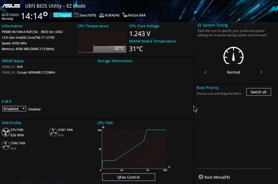 PRIME H610M-R D4 PRIME H610M-R D4