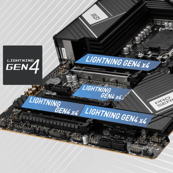 Msi Pro Z790-A WiFi Anakart – GÜÇLENDİRİLEN PCI-e 5.0 x16