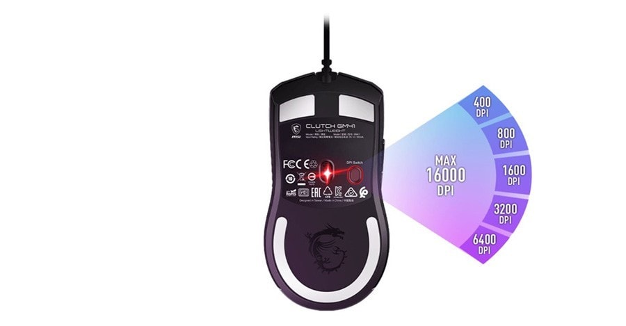 MSI CLUTCH GM41 Mouse a7
