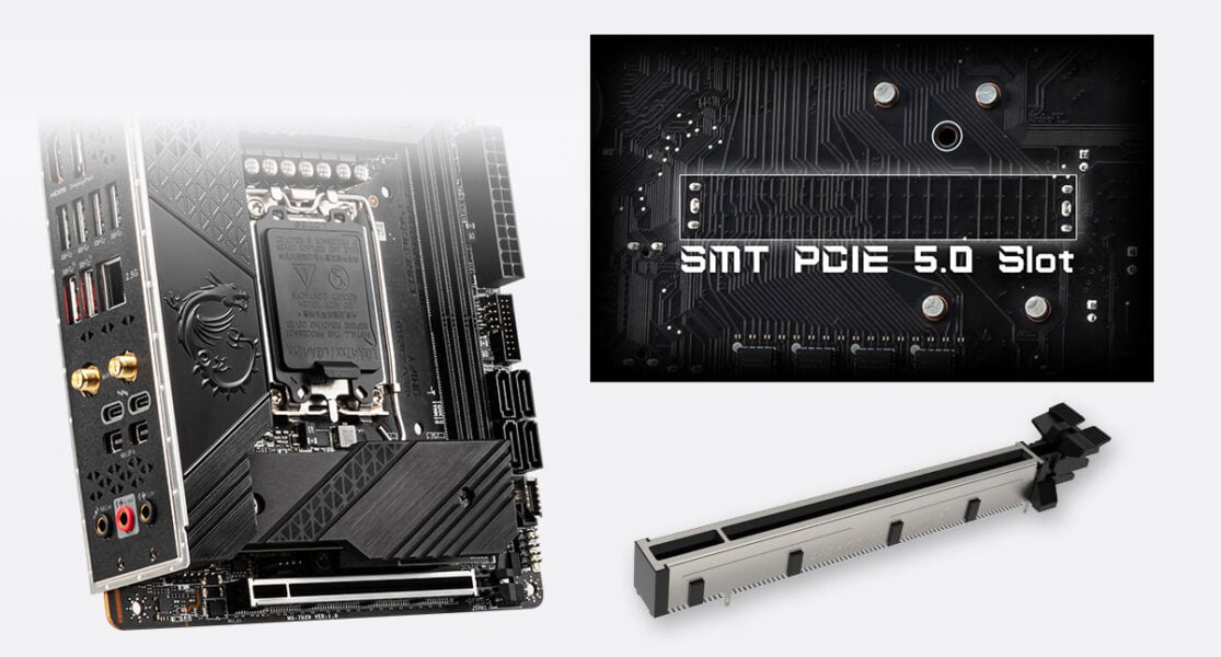 MSI MEG Z690I UNIFY LIGHTNING GEN 5 PCI-E