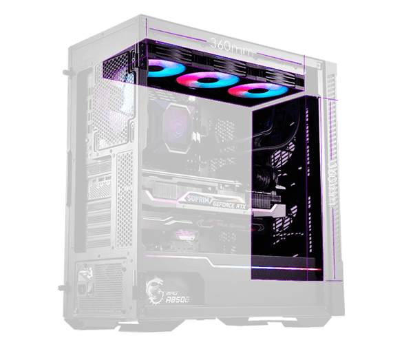 MSI Mpg Velox 100P Airflow Kasa a8