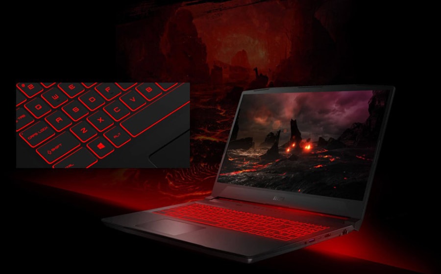 MSI KATANA GF76 11SC-484XTR i7-11800H Notebook – DLSS AI Hızlandırma