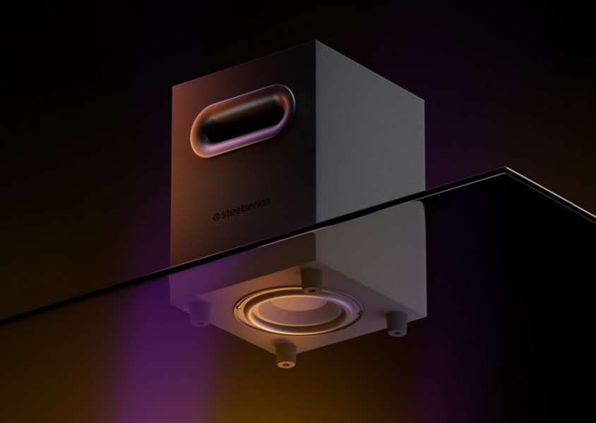 Steelseries Arena 9 RGB 5.1 Bluetooth Ses Sistemi SSS61549 – 2 Yönlü Hoparlör Tasarımı