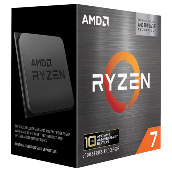 Amd Ryzen 7 5800x3d 10th Anniversary Edition 4.5ghz 96mb Önbellek 8 Çekirdek Am4 7nm İşlemci H3