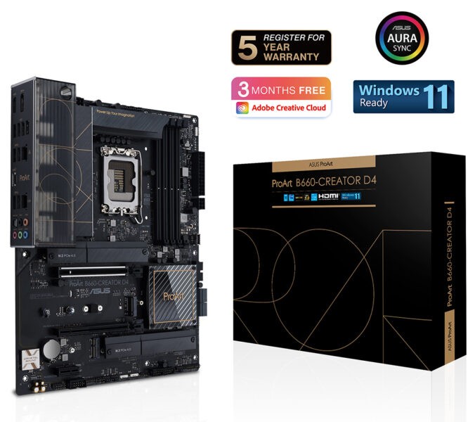 ProArt B660-CREATOR D4 ProArt B660-CREATOR D4