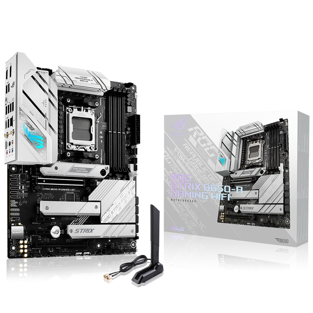 Asus Rog Strix B650 A Gaming Wifi 6400mhzoc Ddr5 Soket Am5 M 2 Hdmi Dp Anakart