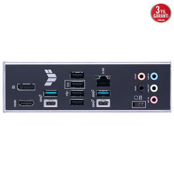 Asus Tuf Gaming B650 Plus 6400mhzoc Ddr5 Soket Am5 M 2 Hdmi Dp Anakart 9