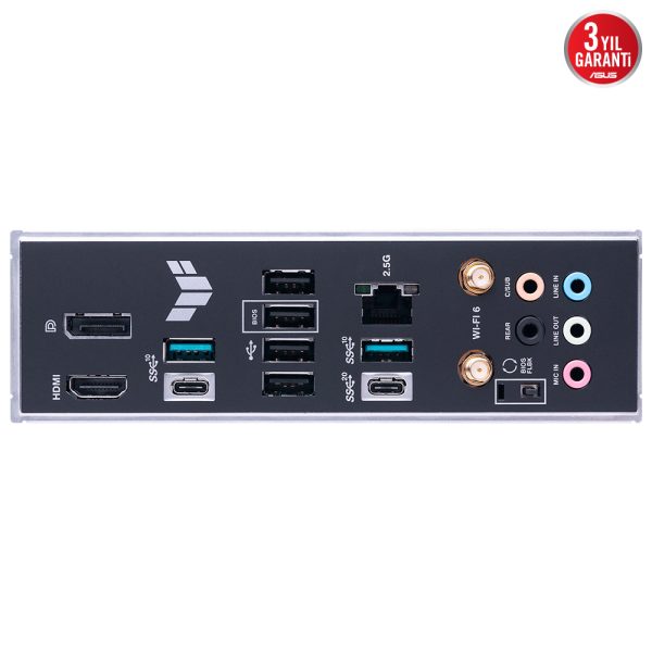 Asus Tuf Gaming B650 Plus Wifi 6400mhzoc Ddr5 Soket Am5 M 2 Hdmi Dp Anakart 11