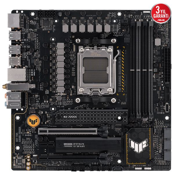 Asus Tuf Gaming B650m Plus Wifi 6400mhzoc Ddr5 Soket Am5 M 2 Hdmi Dp Anakart 2