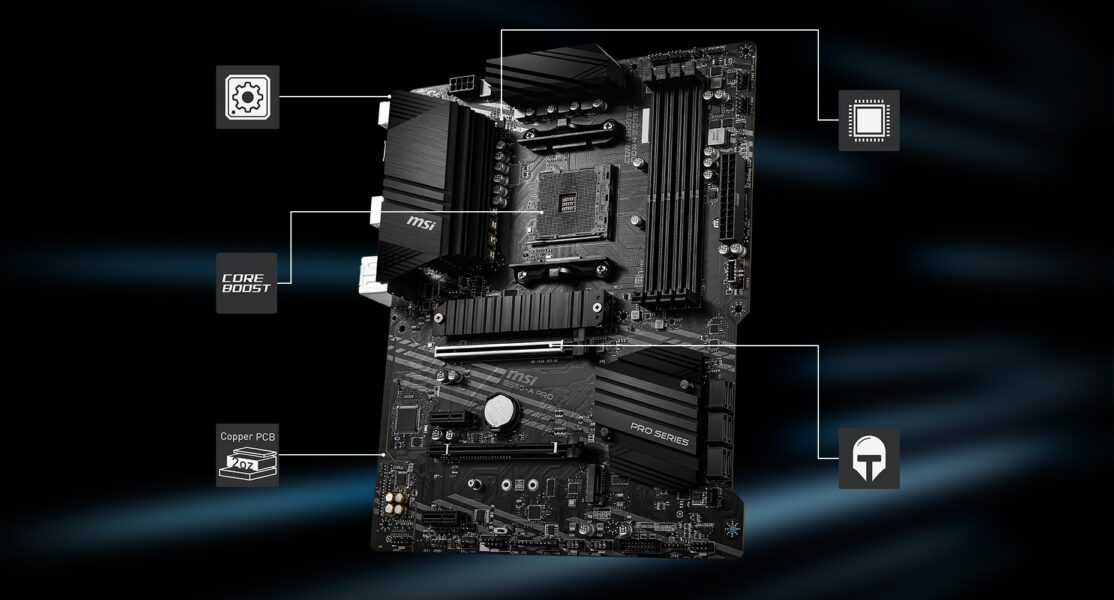 MSI B550-A PRO Anakart a1
