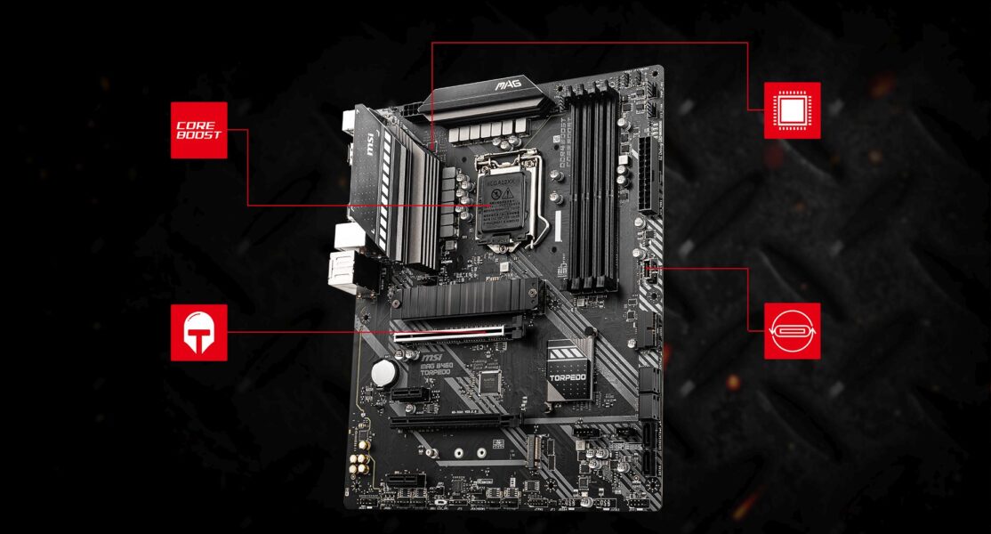 MSI MAG B460 TORPEDO CORNERSTONE overview