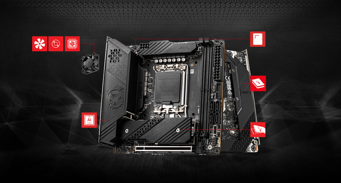 MSI MEG Z690I UNIFY CORNERSTONE overview