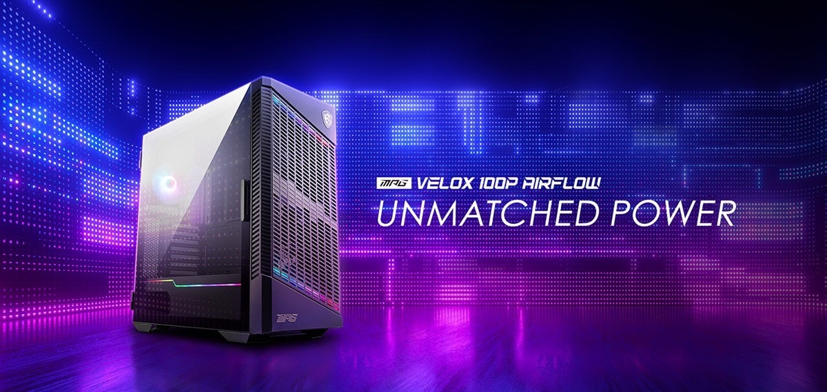 MSI Mpg Velox 100P Airflow Kasa a1