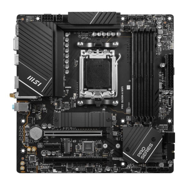 Msi Pro B650m A Wifi Am5 Ddr5 6400mhzoc Hdmi Dp M 2 Matx Anakart 1