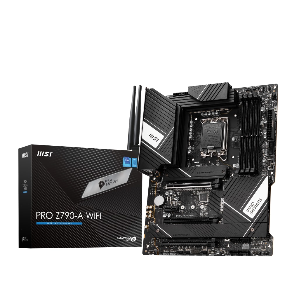 Msi Pro Z790 A Wifi Ddr4 5333mhzoc Soket 1700 5333mhzoc M 2 Dp Hdmi Atx Anakart