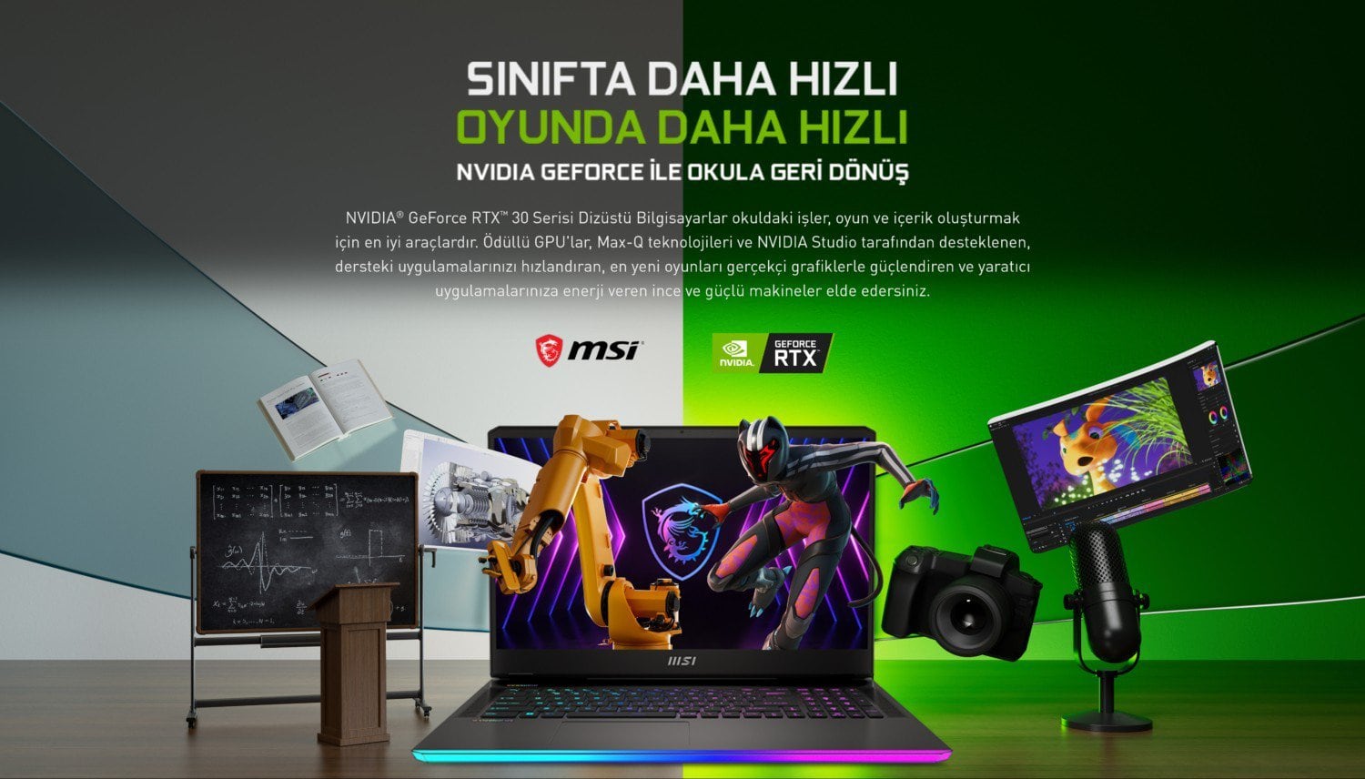 Nvidia Back To School Kampanya Landing Page 20221007 1