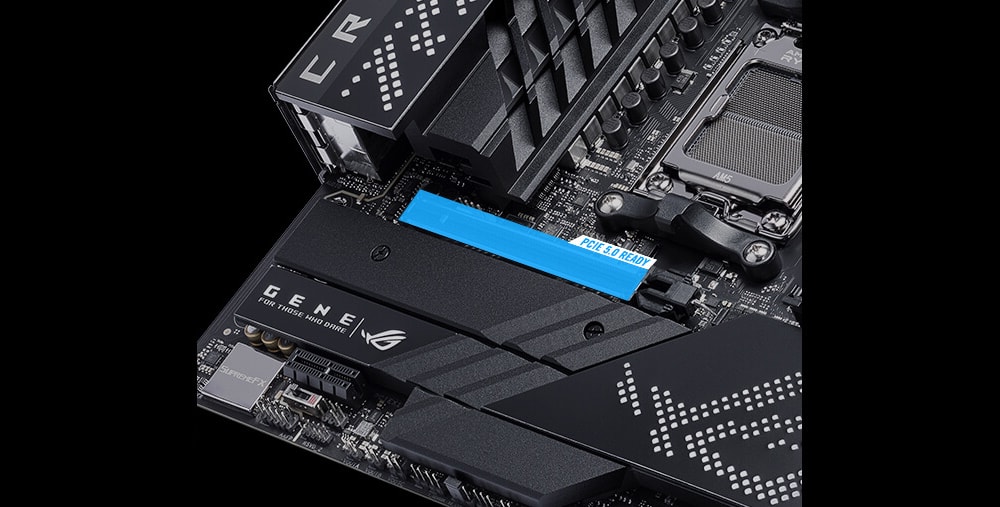 ROG Crosshair X670E Gene ASUS ROG CROSSHAIR X670E GENE Anakart a4