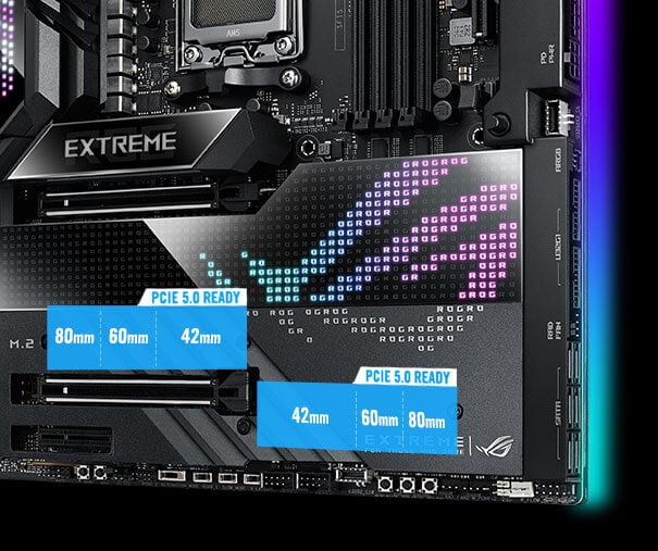 ROG Crosshair X670E Gene ASUS ROG CROSSHAIR X670E GENE Anakart a5