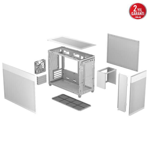 Asus Prime Ap201 Usb 3 2 Mesh Beyaz Microatx Kasa 9