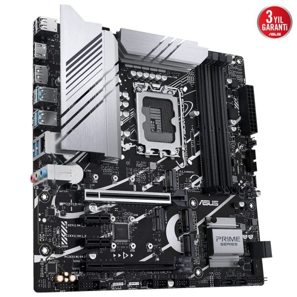 Asus Prime Z790m Plus D4 5333mhzoc Ddr4 Soket 1700 M 2 Hdmi Dp Matx Anakart 3