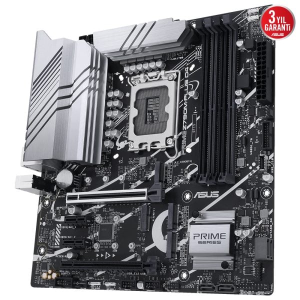 Asus Prime Z790m Plus D4 5333mhzoc Ddr4 Soket 1700 M 2 Hdmi Dp Matx Anakart 4