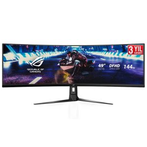 Asus Rog Strix Xg49vq 49 Inc 144hz 4ms Dfhd Freesync Premium Pro Va Kavisli Gaming Monitor 2