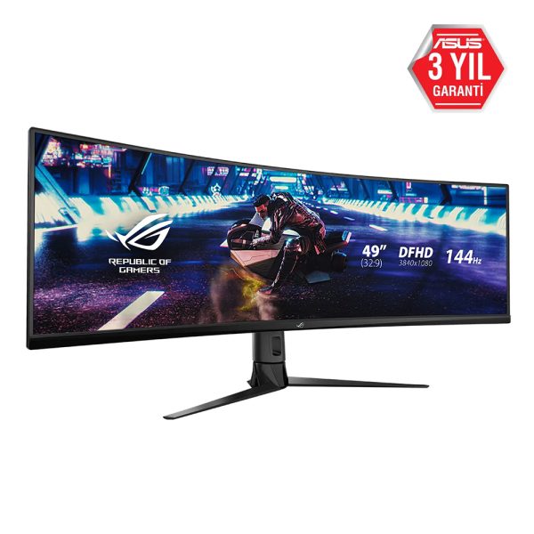 Asus Rog Strix Xg49vq 49 Inc 144hz 4ms Dfhd Freesync Premium Pro Va Kavisli Gaming Monitor 4