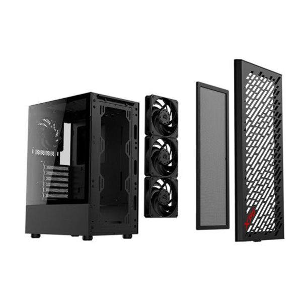 Xpg Valor Air Temperli Cam Usb 3 2 Atx Mid Tower Siyah Gaming Kasa Valorairmt Bkcww Y4