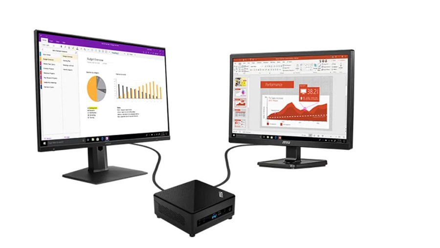 MSI CUBI 5 10M-662TR – USB 3.2 GEN 1 TYPE-C İLE TERS ÇEVRİLEBİLİR TASARIM