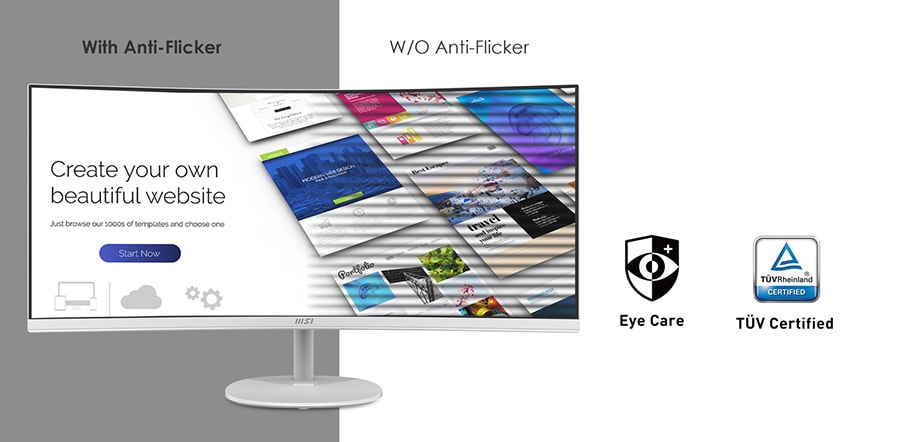MSI PRO MP341CQW Monitör a13